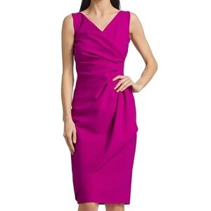 Chiara Boni  -  Charisse Ruffle Cocktail Dress‎